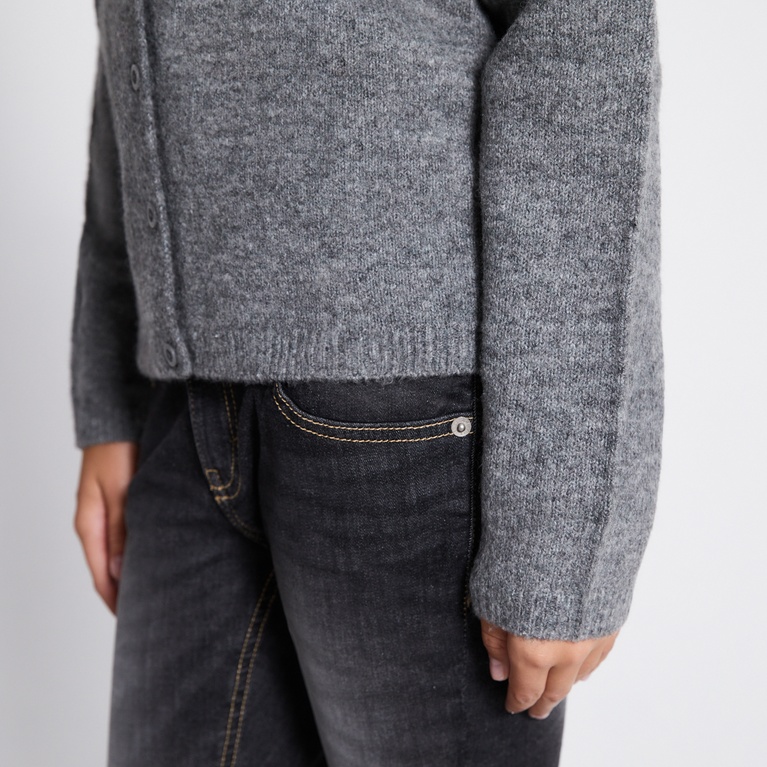 Basic knit cardigan "Audrey star"